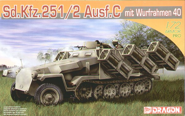 Sd.Kfz.251/2 Ausf.C mit Wurfrahmen 40