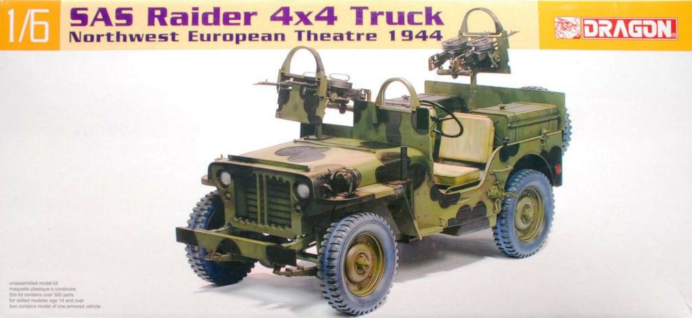Dragon SAS 4X4 JEEP NW EUROPE- DN75042