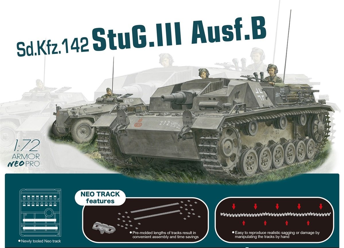 Sturmgeschutz/StuG.III Ausf.B with NEO Track