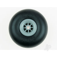 Dubro 2in diameter Smooth Surface Wheels (1 pair per card) DUB200R