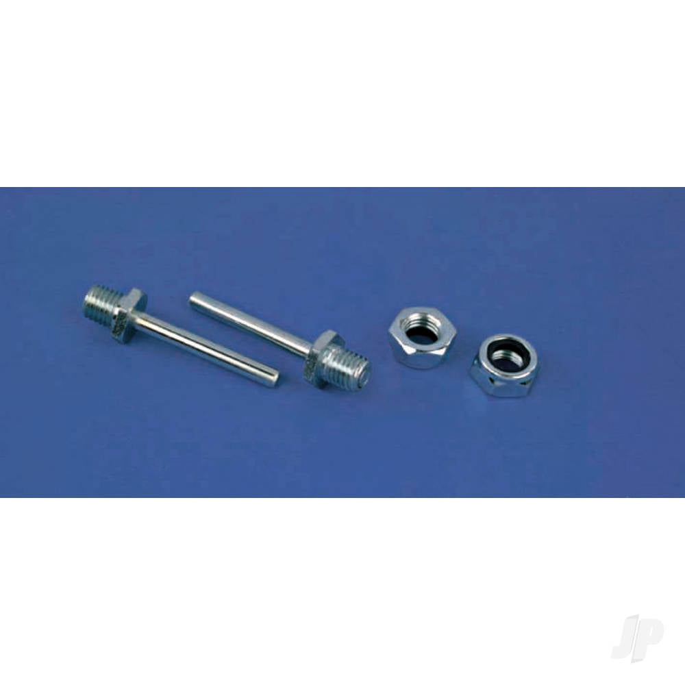 Dubro 1-1/4in L x 1/8in diameter Axle Shafts (2 pcs per package) DUB246