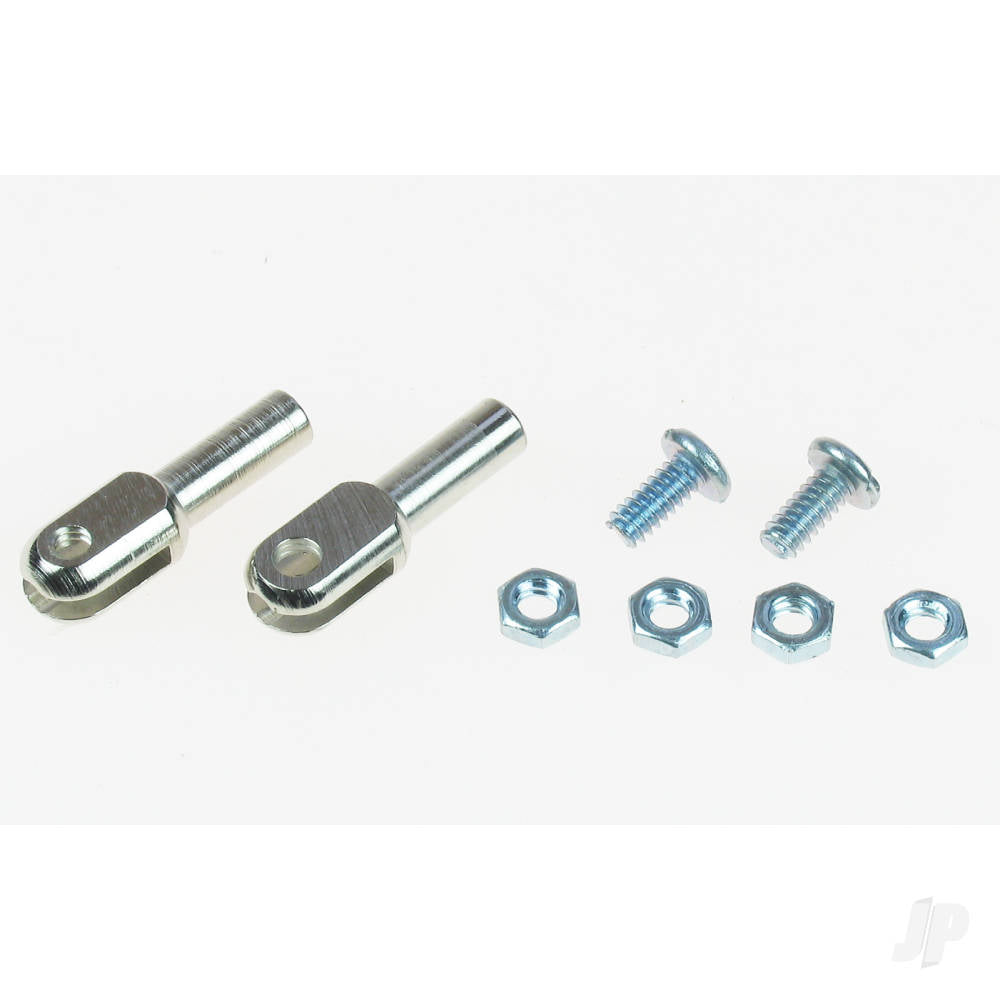 Dubro 4-40 Threaded Rod Ends (2 pcs per package) DUB302