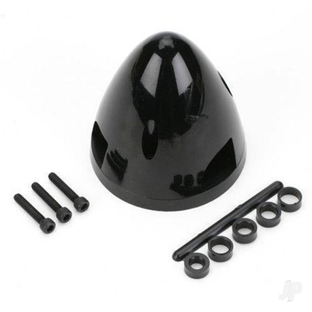 Dubro 3in Three Blade Spinner Black (1 pc per package) DUB550