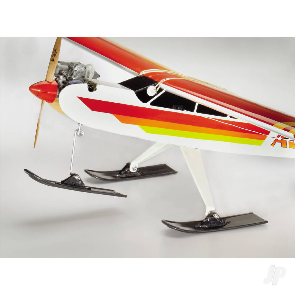 Dubro Snowbird Skis Main, Black (2 pcs per package) DUB825