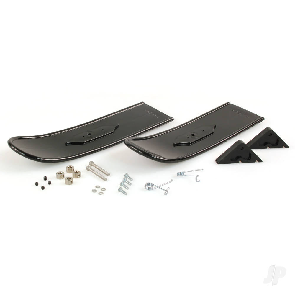 Dubro Snowbird Skis Main, Black (2 pcs per package) DUB825 Main