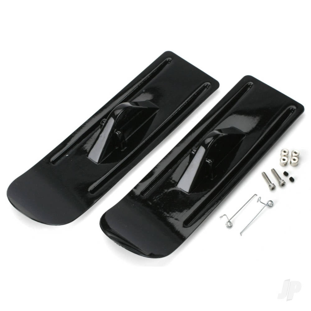 Dubro Snowbird Skis Nose, Black (1 pc per package) DUB826