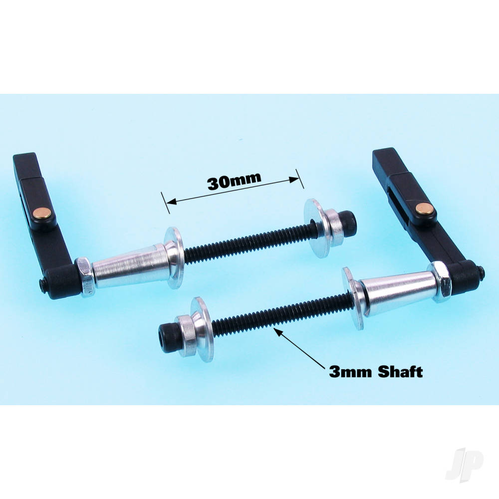 Dubro HD Adjustable Control Horns (.40 - .91) (2 pcs per package) DUB912 1
