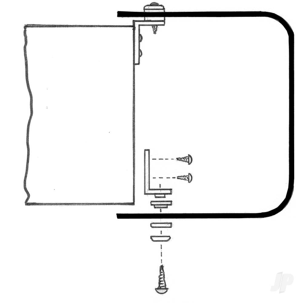 Dubro E/Z Mount Cowl System (.20-.90 Size) (6 per package) DUB998