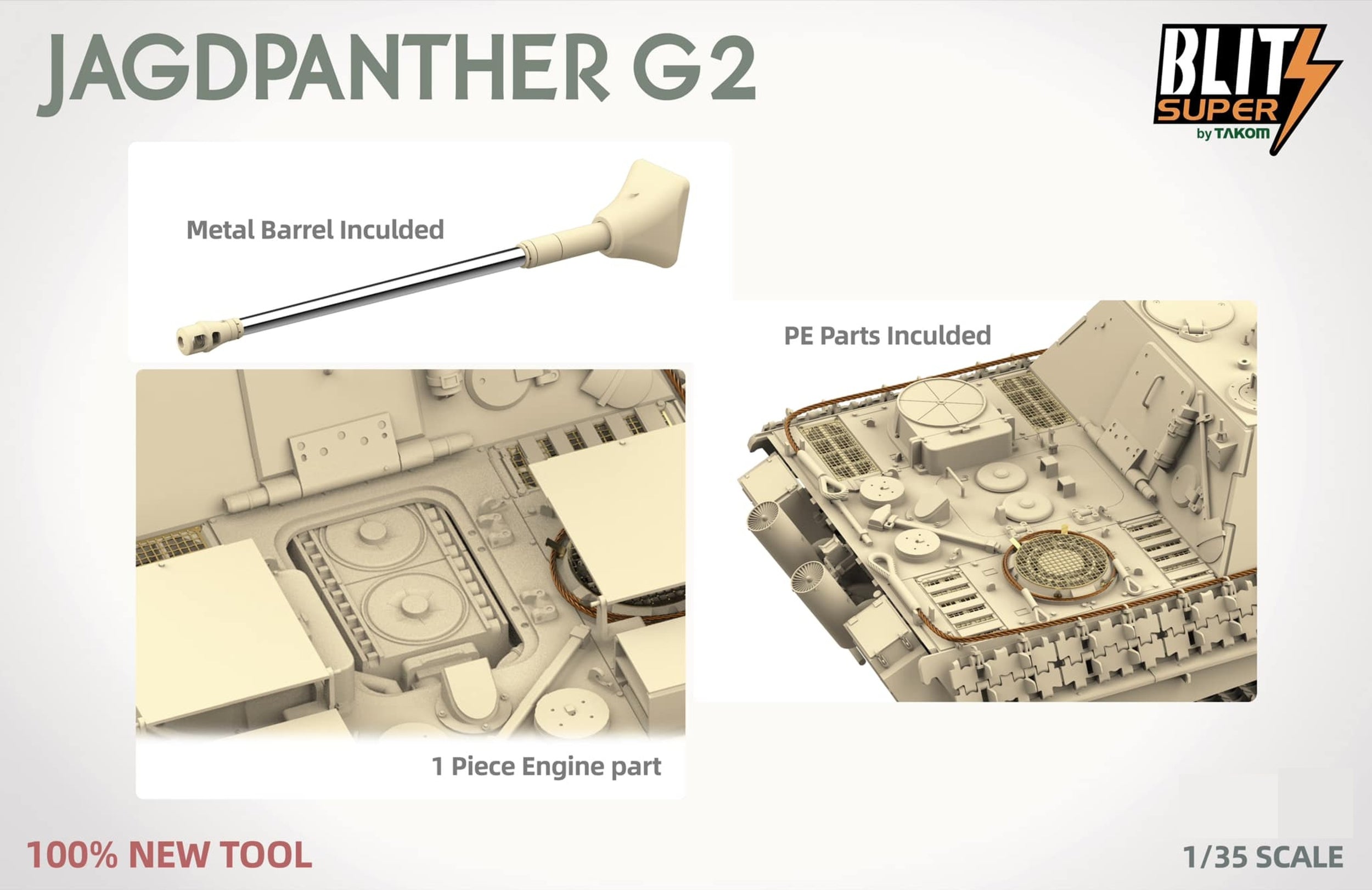 Das Werk DW35042 Jagdpanther G2 (1:35 Scale)