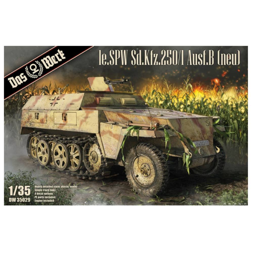 Das Werk 1/35 Le.Spw Sd.Kfz.250/1 Ausf.B 35029