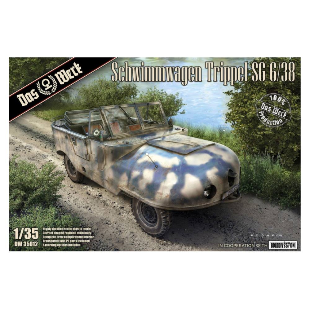 Das Werk 1/35 Schwimmwagen Trippel Sg 6/38 35012