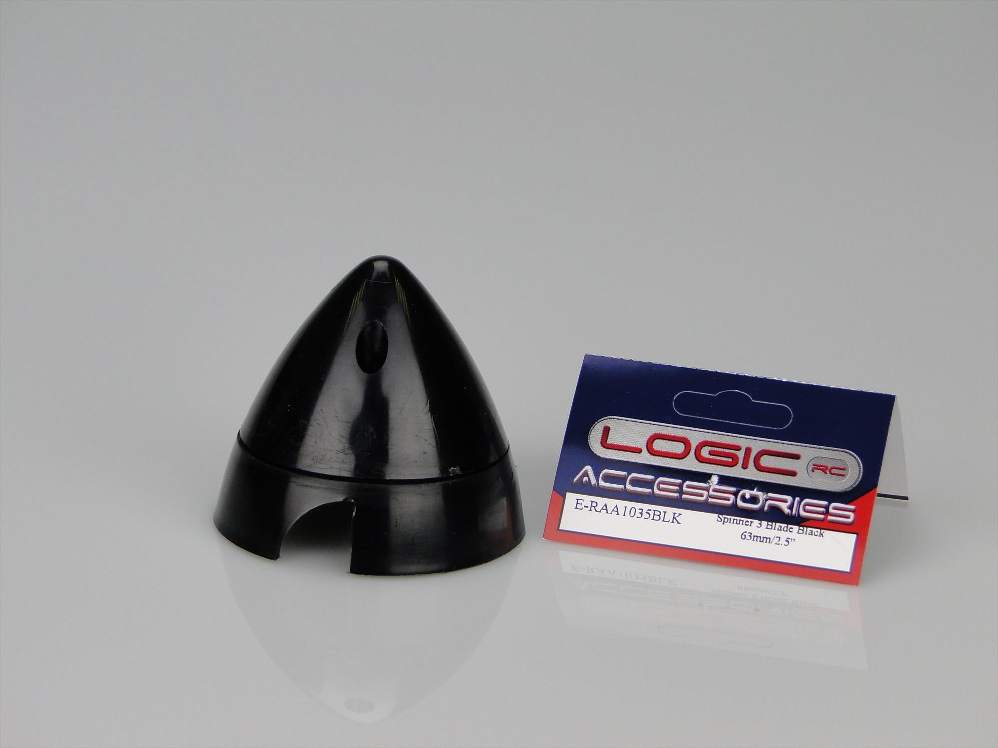 Spinner 3 Blade Black 63mm/2.5"