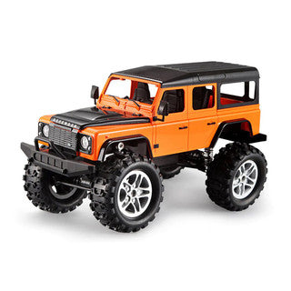 Orange 1:14 RC Land Rover Defender Rock Crawler