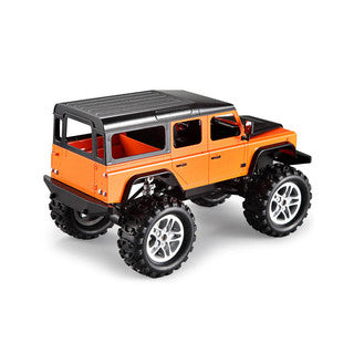 Orange 1:14 RC Land Rover Defender Rock Crawler