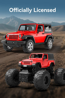 Jeep Wrangler RC Crab-Stunt Monster Truck