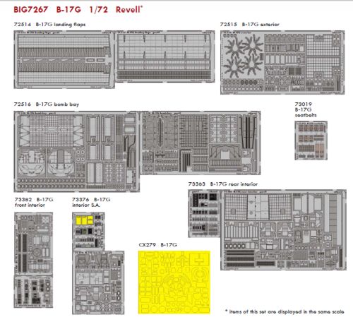 Eduard Big-Ed Boeing B-17G Flying - EBIG7267 - Aircraft Kits