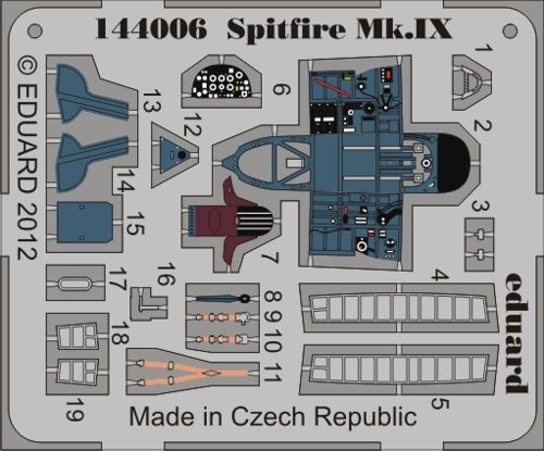 Supermarine Spitfire Mk.IXc/Mk.IXe (designed to be used with Eduard kits)