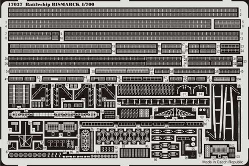 Bismark/Bismarck German battleship (designed to be used with Revell kits)