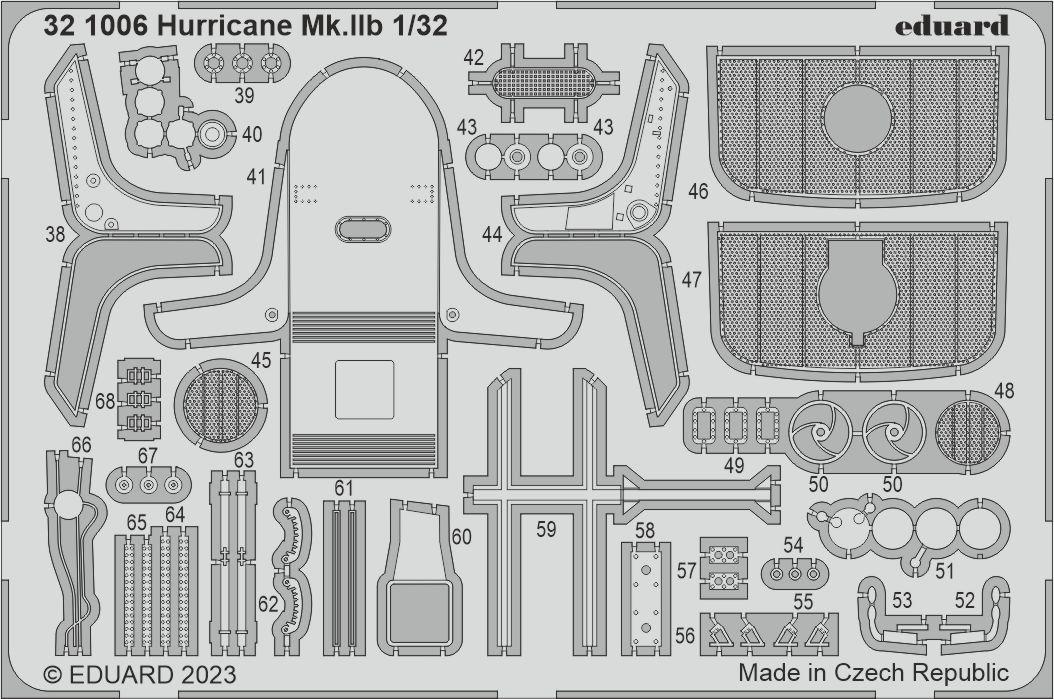 Eduard Hawker Hurricane Mk.IIb - ED321006