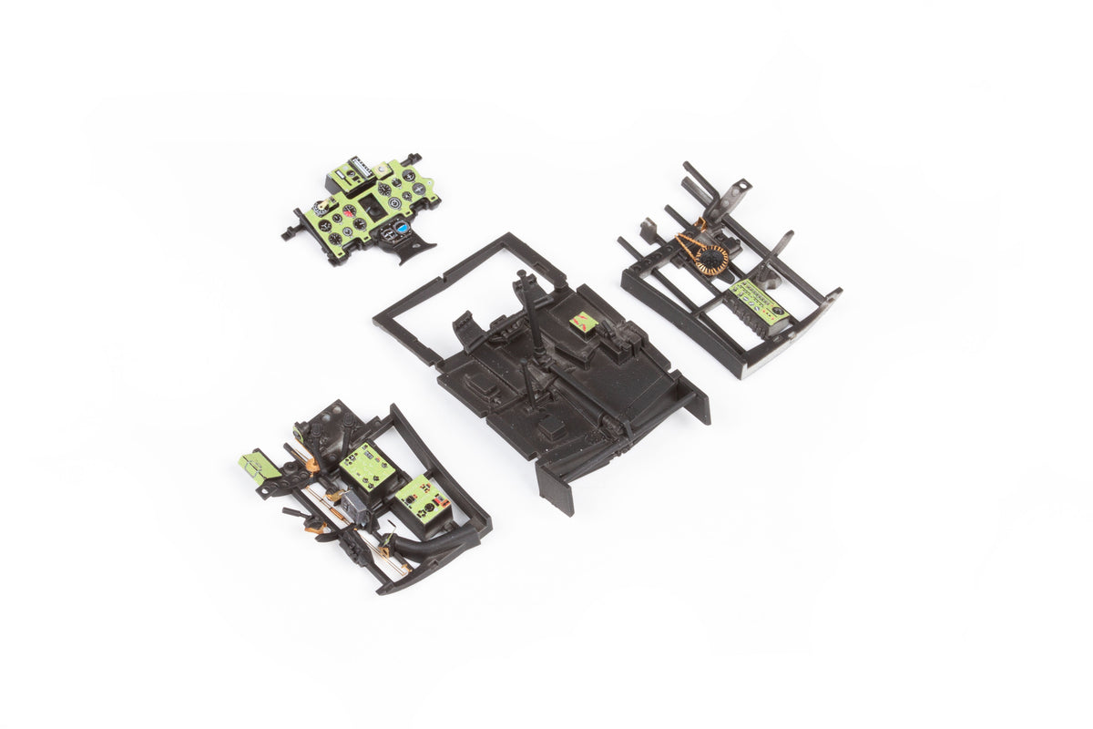Mitsubishi A6M2 Zero interior 1/32 (designed to be used with Tamiya kits)