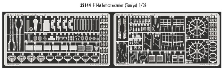 Grumman F-14A Tomcat exterior (designed to be used with Tamiya kits)