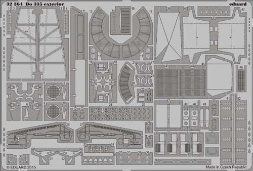 Dornier Do-335B-2 'Zerstorer' exterior (designed to be used with Hong Kong Models kits)