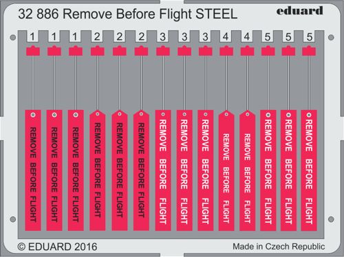 Remove Before Flight STEEL