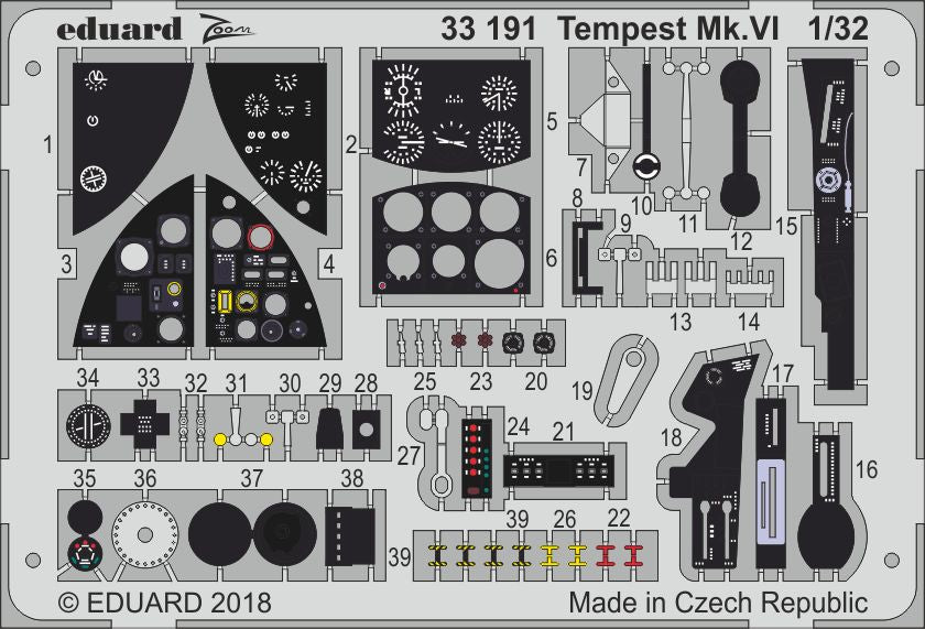 Hawker Tempest Mk.VI (designed to be used with Special Hobby kits)