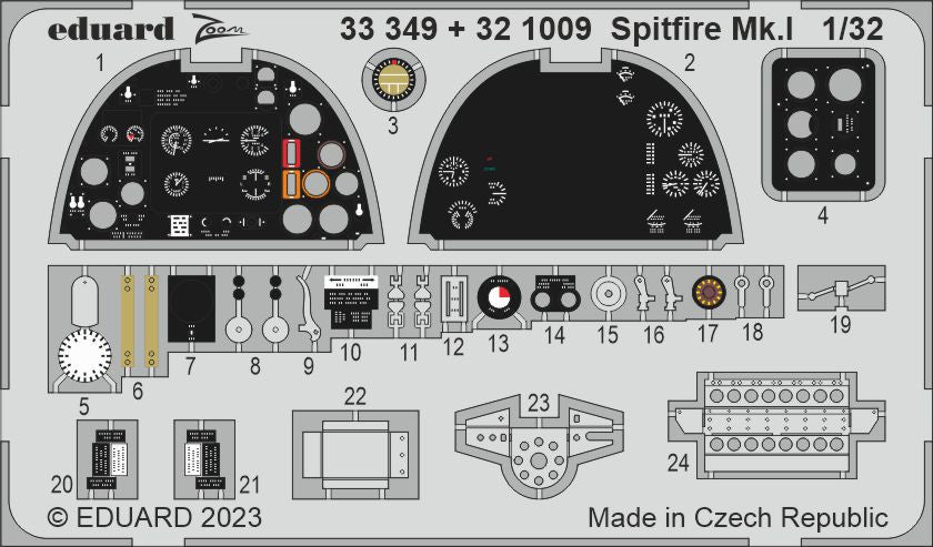 Supermarine Spitfire Mk.I (designed to be used with Kotare kits)