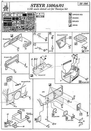 Steyr 1500A/01 (designed to be used with Tamiya kits)