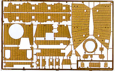 Zimmerit Sd.Kfz.166 Brummbar (designed to be used with Tamiya kit TA35077)
