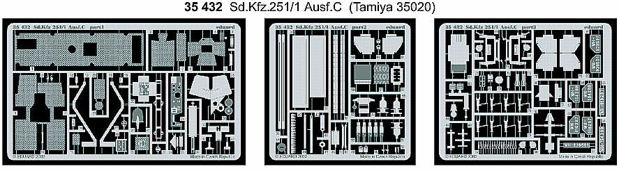 German Sd.Kfz.251/1 Hanomag (designed to be used with Tamiya kit TA35020)