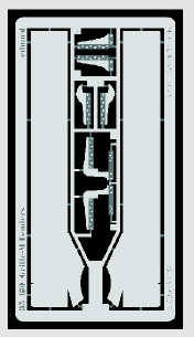 German Sd.Kfz.138/1 Grille M fenders (designed to be used with Alan kits)(Eduard sold out August 2023 part 1)