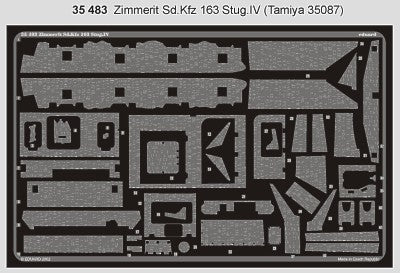 Zimmerit Sturmgeschutz/StuG.IV (designed to be used with Tamiya kits)
