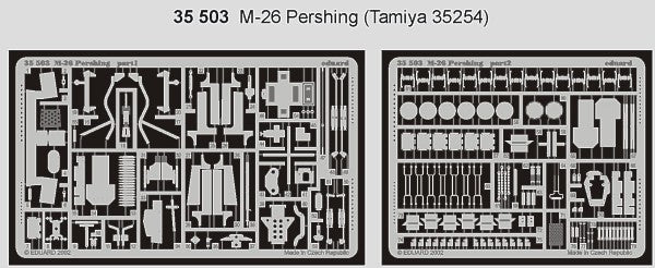 M26 Pershing (designed to be used with Tamiya kits)