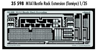 M1A1 Abrams Bustle Rack Extension (designed to be used with Tamiya kits)
