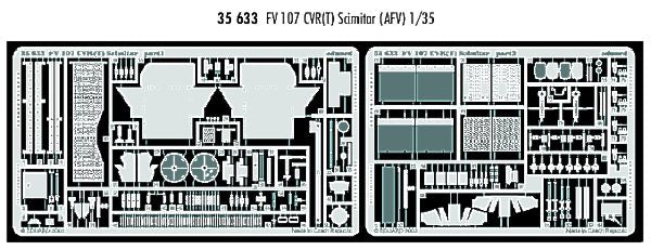 CVR(T) FV107 Scimitar (designed to be used with AFV Club kits)