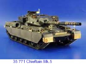 Chieftain Mk.5 (designed to be used with Tamiya TA35068 kits)