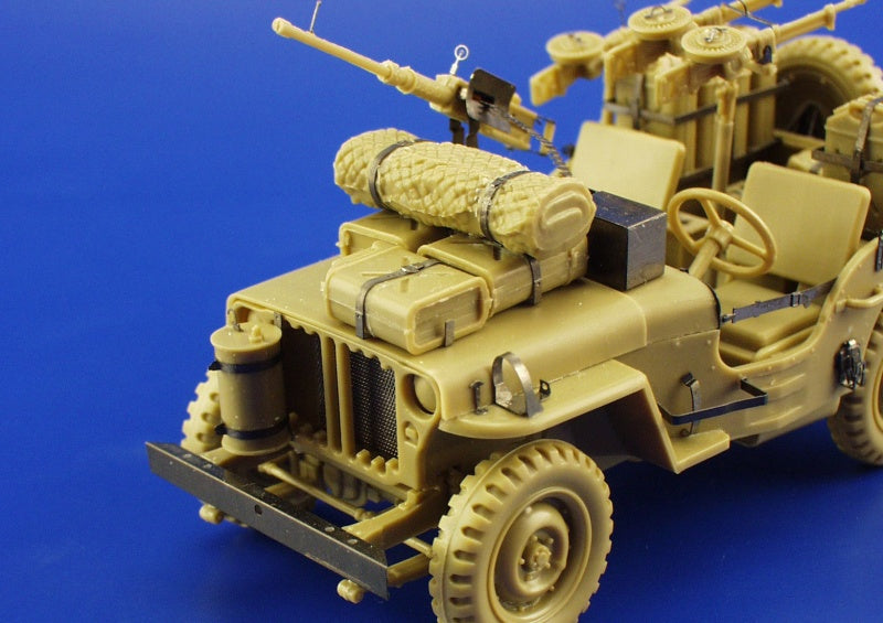 SAS Willys Jeep (designed to be used with Tamiya TA35033 kits)