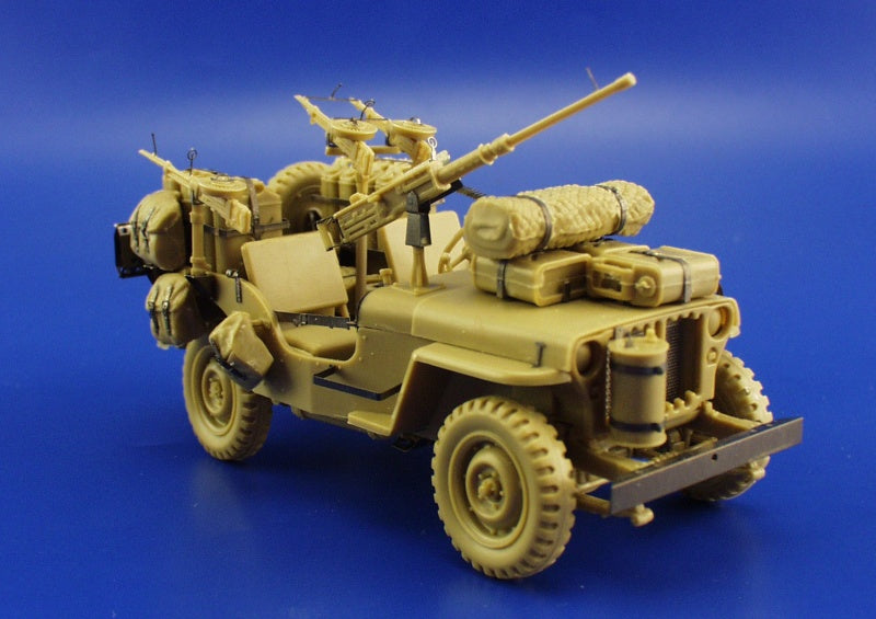 SAS Willys Jeep (designed to be used with Tamiya TA35033 kits)