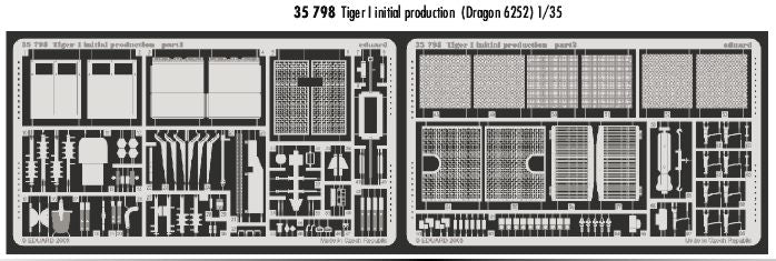 RE-RELEASED!!! Pz.Kpfw.VI Tiger I initial production (designed to be used with Dragon kits)