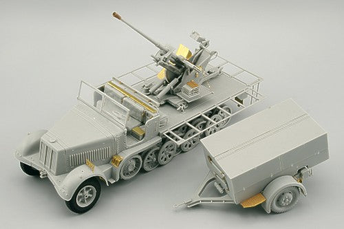 Sd.Kfz.7/2 (early) 37mm Flak 37 (designed to be used with Trumpeter kits) (Eduard sold out January 2023)