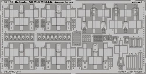 Defender XD Wolf W.M.I.K. Ammo Boxes (designed to be used with Hobby Boss kits)