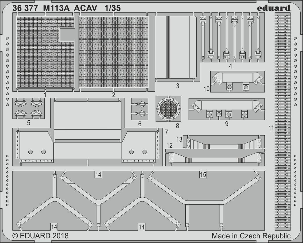 APC M113A ACAV (designed to be used with AFV Club kits)