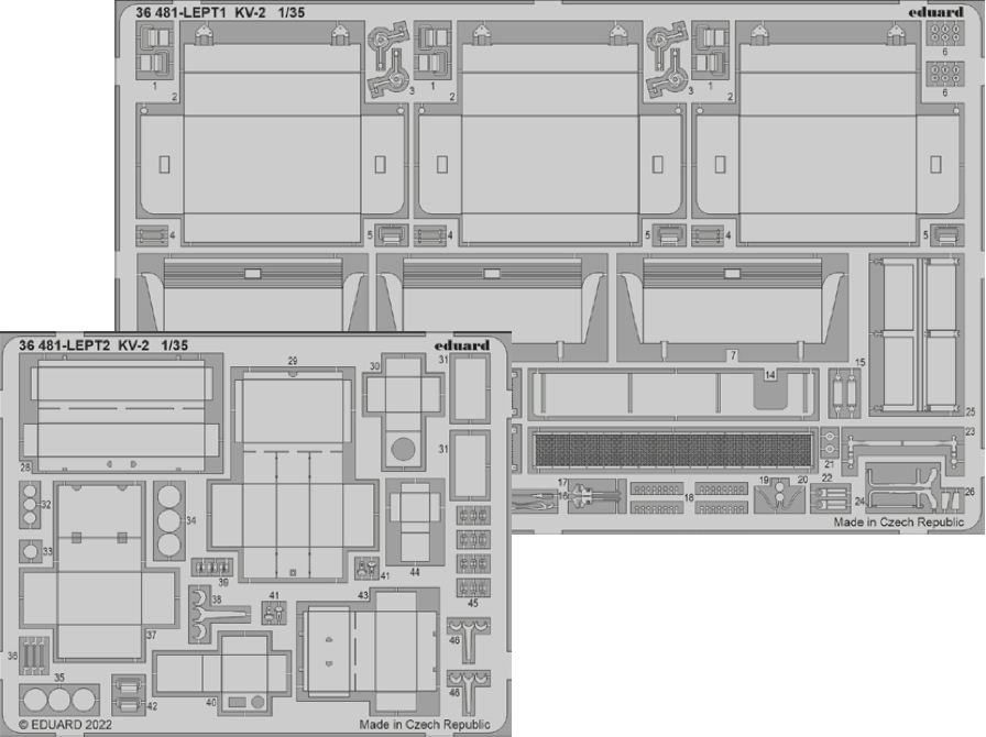 Soviet KV-2 (designed to be used with Tamiya kits)