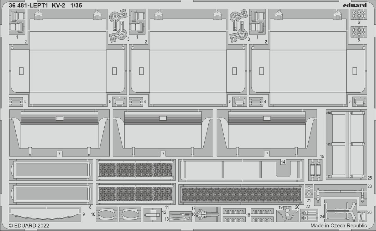 Soviet KV-2 (designed to be used with Tamiya kits)