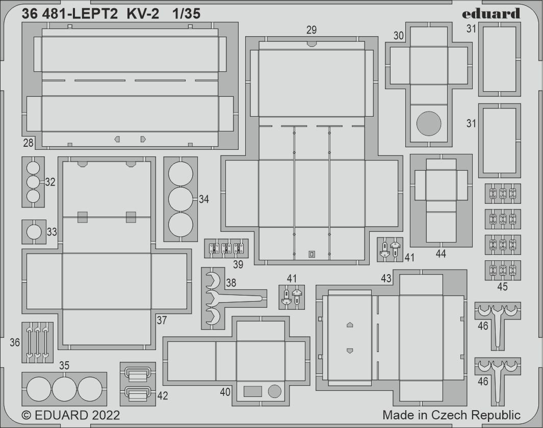 Soviet KV-2 (designed to be used with Tamiya kits)