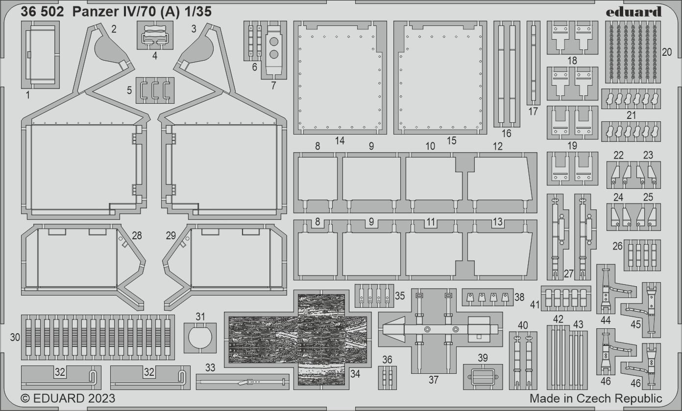 Jagdpanzer IV/70(A) (Sd.Kfz.162/1) (designed to be used with Tamiya kits)