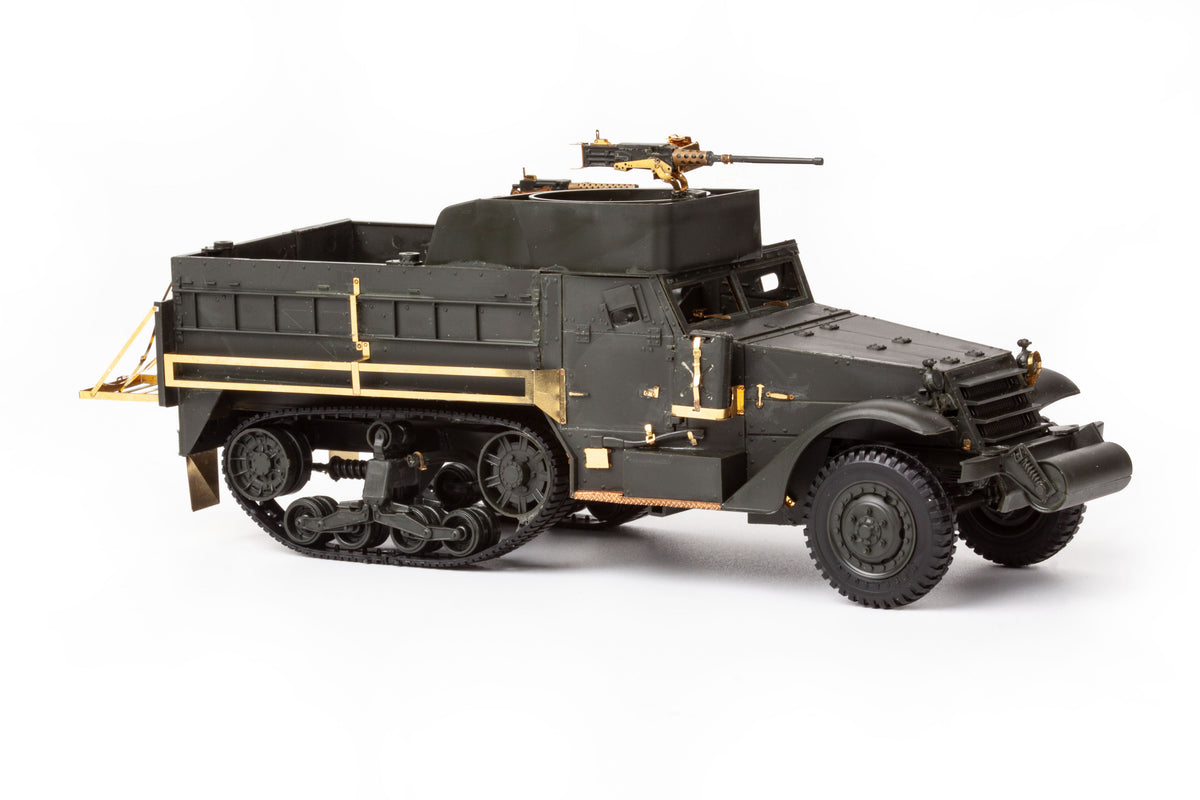 M3A2 U.S. Half Track (designed to be used with Tamiya kits)