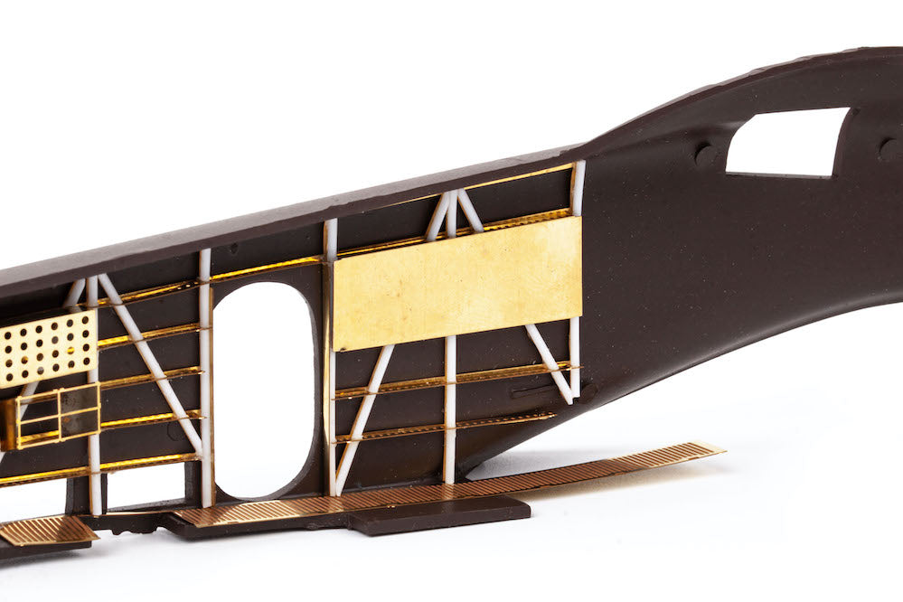 Savoia-Marchetti SM.79 rear fuselage interior 1/48 (designed to be used with Eduard kits)